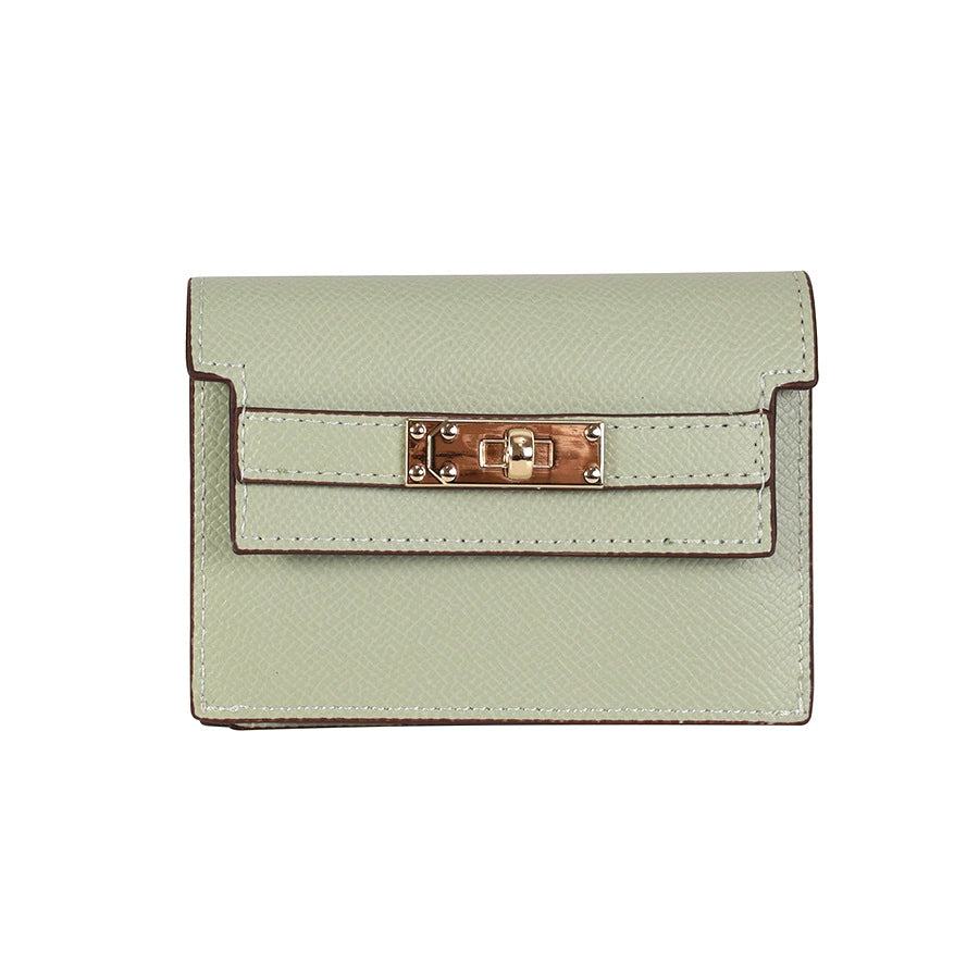 Women's Fashionable Solid Color Card Holder, Casual Versatile Card Holder, Lightweight Card Holder forDaily Use,Women's Slim - Fit Wallet