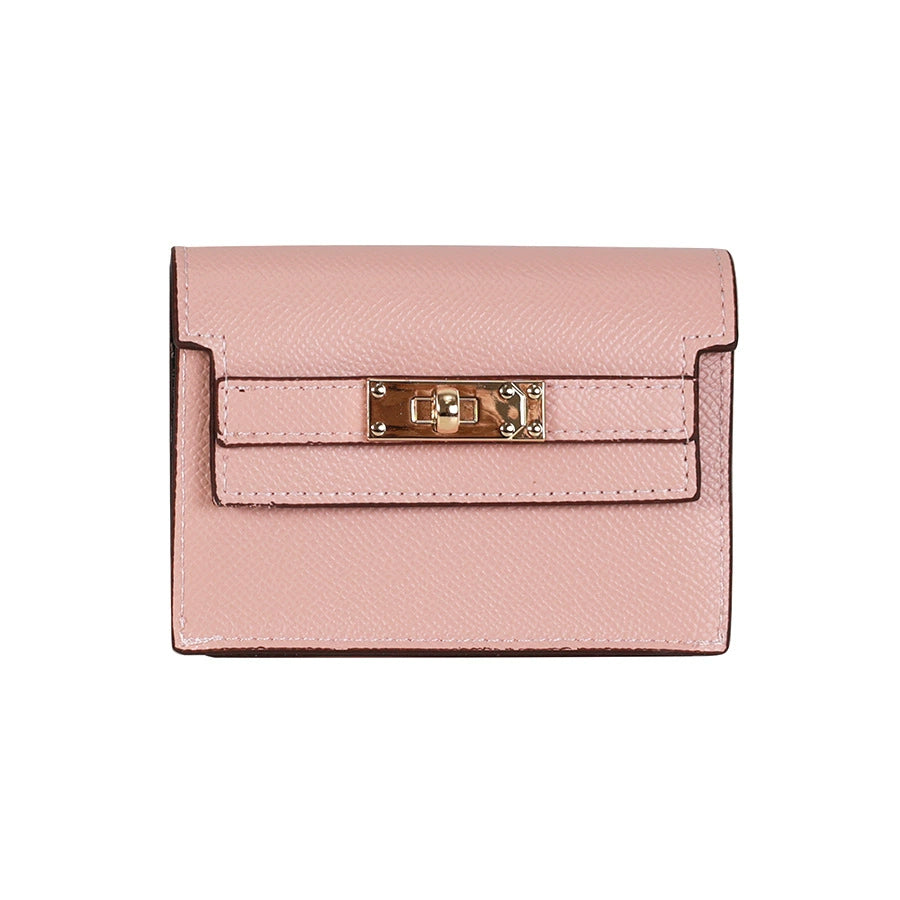 Women's Fashionable Solid Color Card Holder, Casual Versatile Card Holder, Lightweight Card Holder forDaily Use,Women's Slim - Fit Wallet