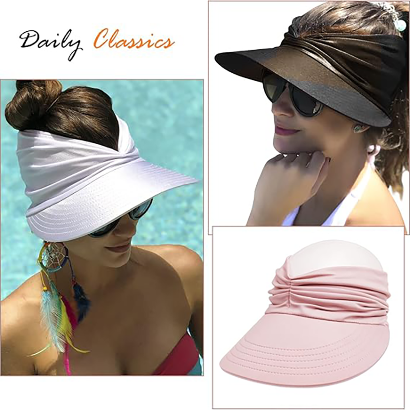 Foldable Sun Visor Hat: Ultimate UV Protection for Beach, Travel & Sports