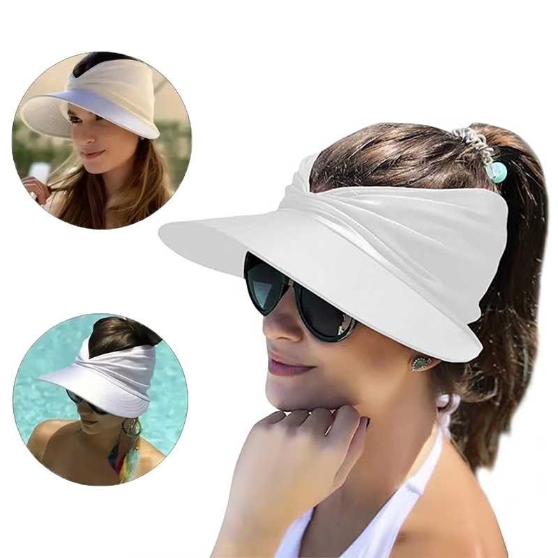 Foldable Sun Visor Hat: Ultimate UV Protection for Beach, Travel & Sports