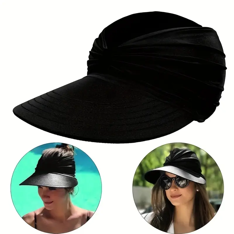 Foldable Sun Visor Hat: Ultimate UV Protection for Beach, Travel & Sports