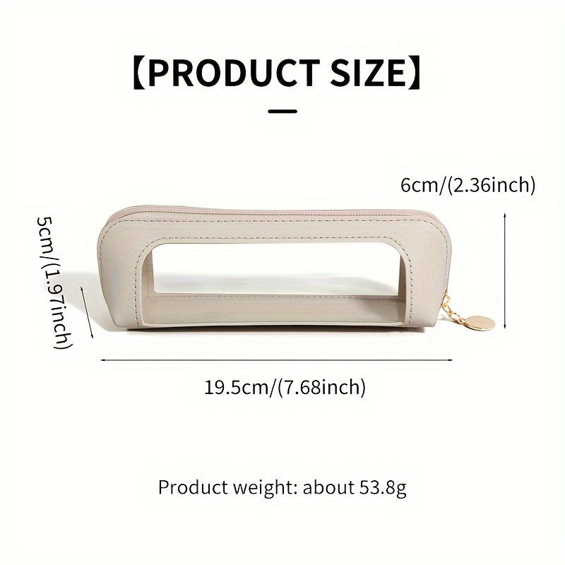 Portable Makeup Brush Bag,Zipper Storage Bag Organizer Pouch, Versatile Storage Stationery,Ideal Travel Companion