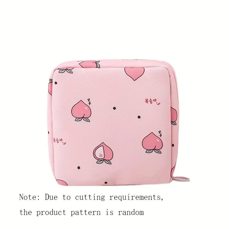 Sanitary Napkin Storage Bag,Portable Menstrual Pad Storage Bag,Small Zipper Storage Bag for Outdoor Travel, Popular Home Organizing Tools
