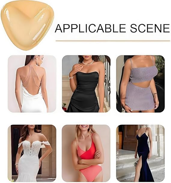 Sticky Inserts -Tnvisible Instant Lift & Boost,All Day Cozy Washable & Reusable, Outfit Enhancer