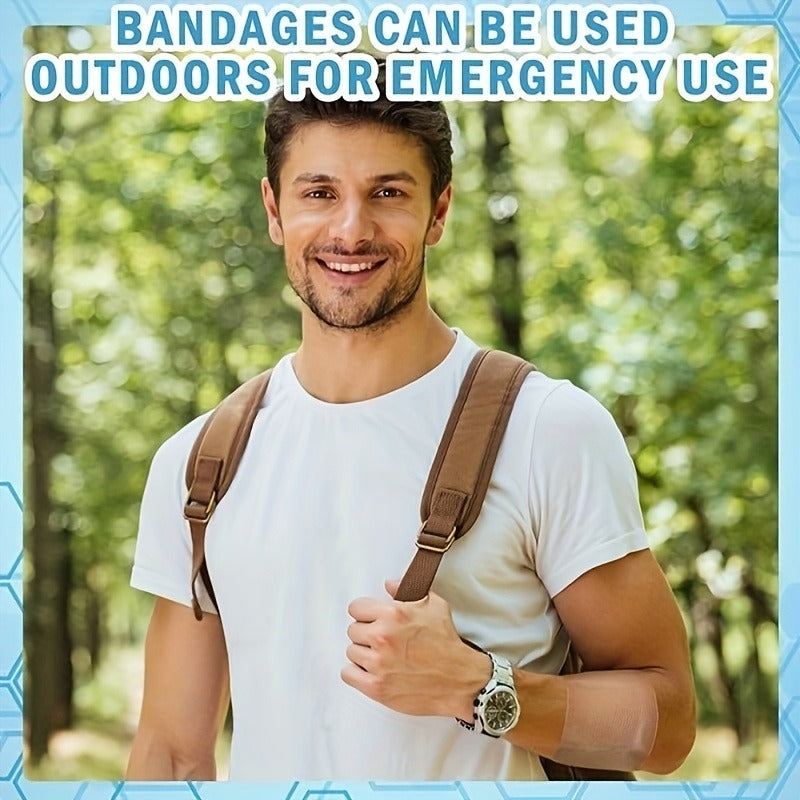 80&160-Pack PE Flexible Adhesive Bandages, All- in-One Waterproof and Highly Breathable Bandages with Cushioned Pad for Wound Care, Variety Pack with Finger & Knuckle Bandages