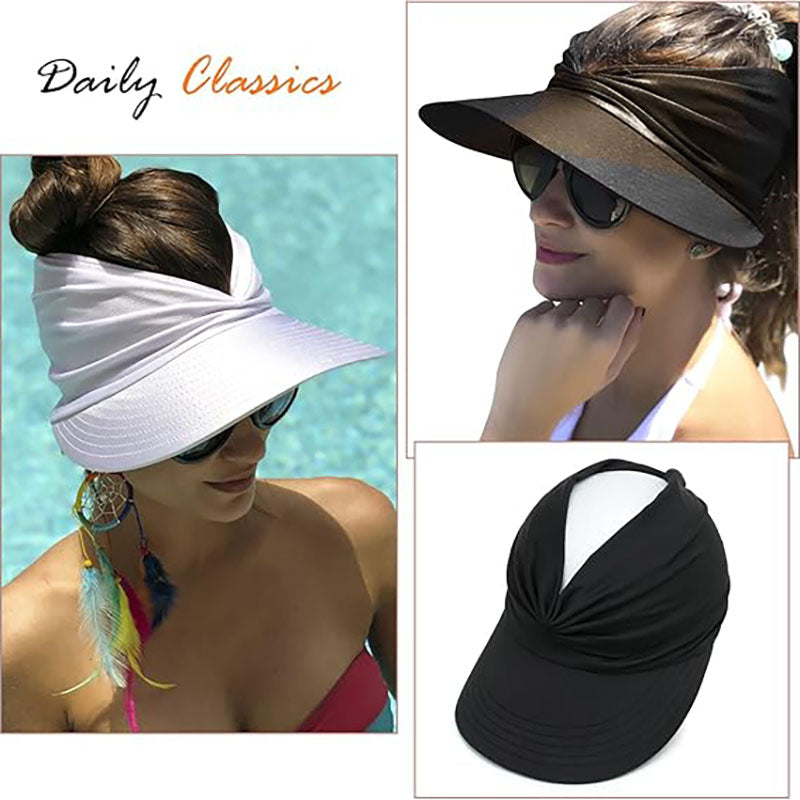 Foldable Sun Visor Hat: Ultimate UV Protection for Beach, Travel & Sports