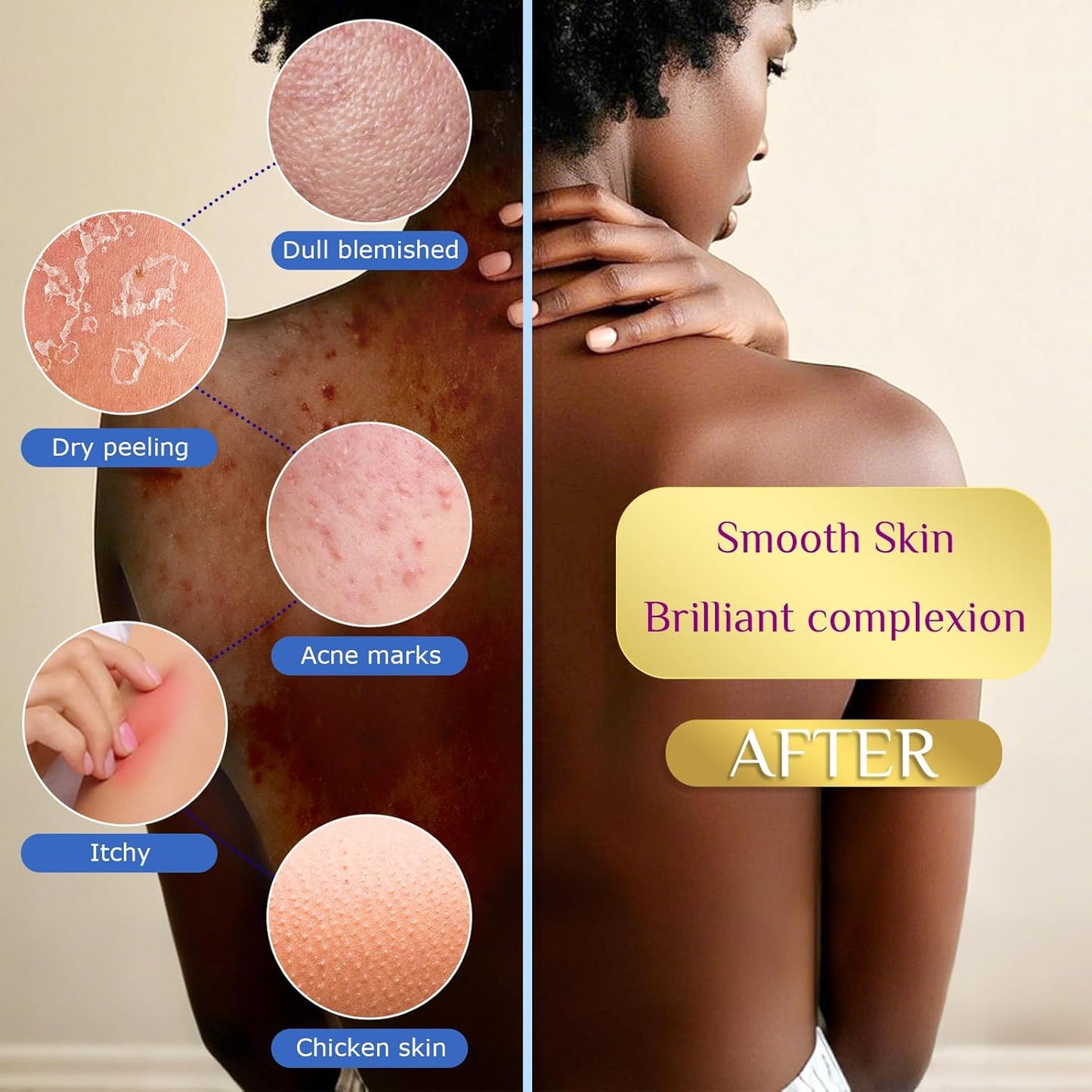 African Exfoliating Net Sponge, Bath Sponge for Smooth Skin, Hygienic Shower Sponge for Shower