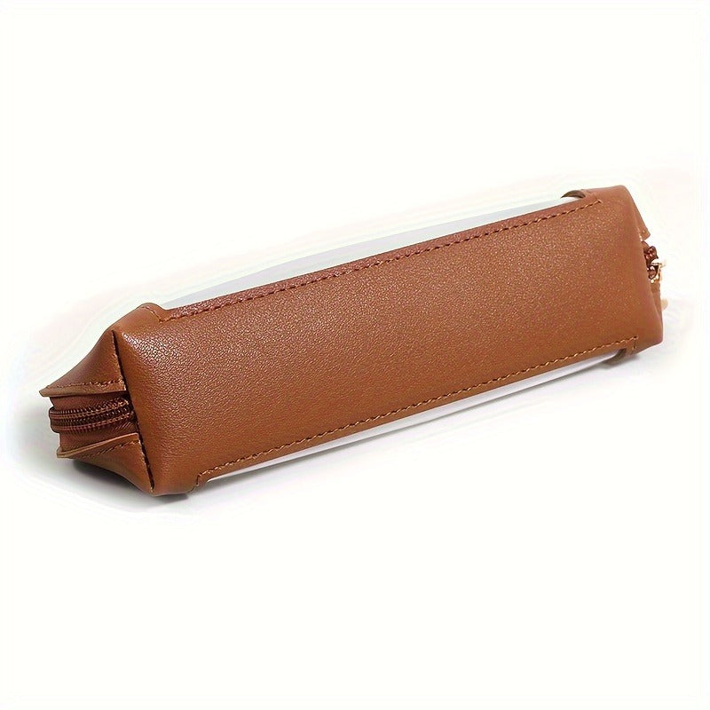 Portable Makeup Brush Bag,Zipper Storage Bag Organizer Pouch, Versatile Storage Stationery,Ideal Travel Companion