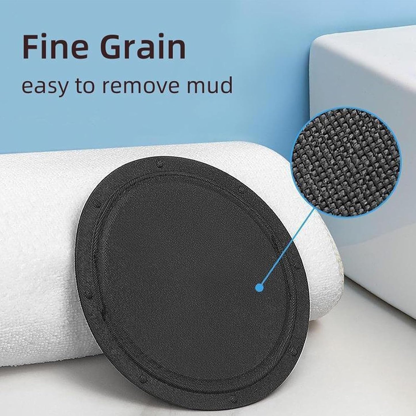 6 Counts Deep Exfoliating Tool for Body Scrub, Heavy-Duty Bath Sponges for Ultimate Skin Cleansing, Massage and Exfoliation, Practical