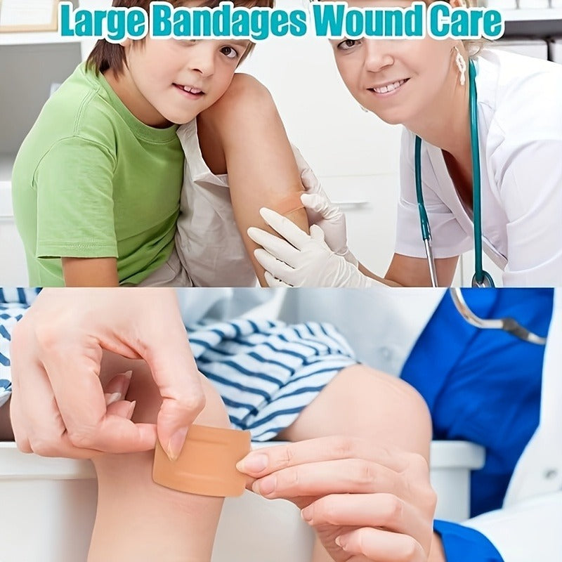 80&160-Pack PE Flexible Adhesive Bandages, All- in-One Waterproof and Highly Breathable Bandages with Cushioned Pad for Wound Care, Variety Pack with Finger & Knuckle Bandages