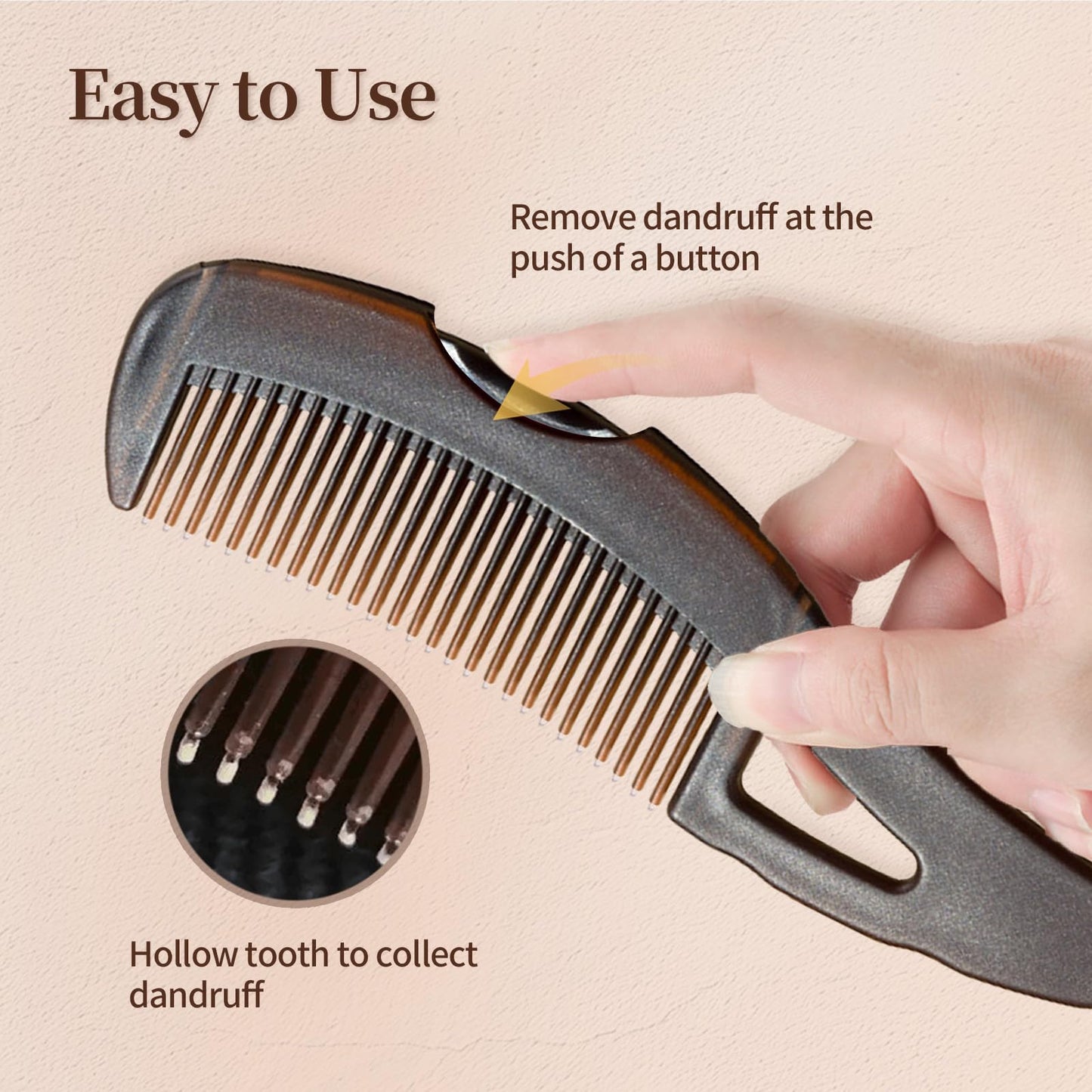 Scalp Massage Comb, Manual & Portable Hair Care Comb, Head Relaxation Massage Tool, Hair Massager, Hair Care Products, Scalp Spa Treatment
