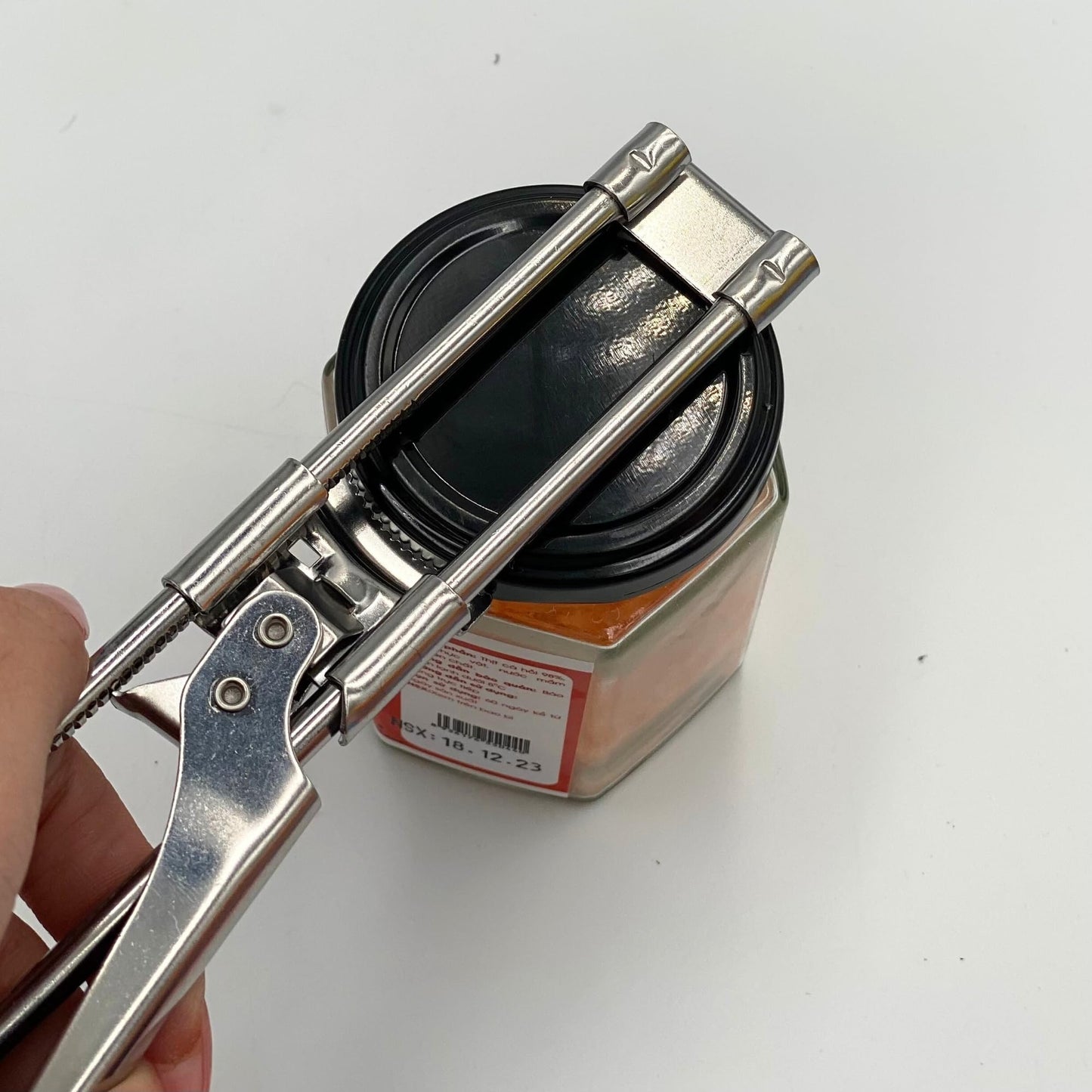 Jar Opener for Weak Hands, Stainless Steel Bottle Cap Opener for Effortless Opening, Gripper Tight Lid Opener for Seniors with Arthritis and Kids, Jar Gripper for Kitchen