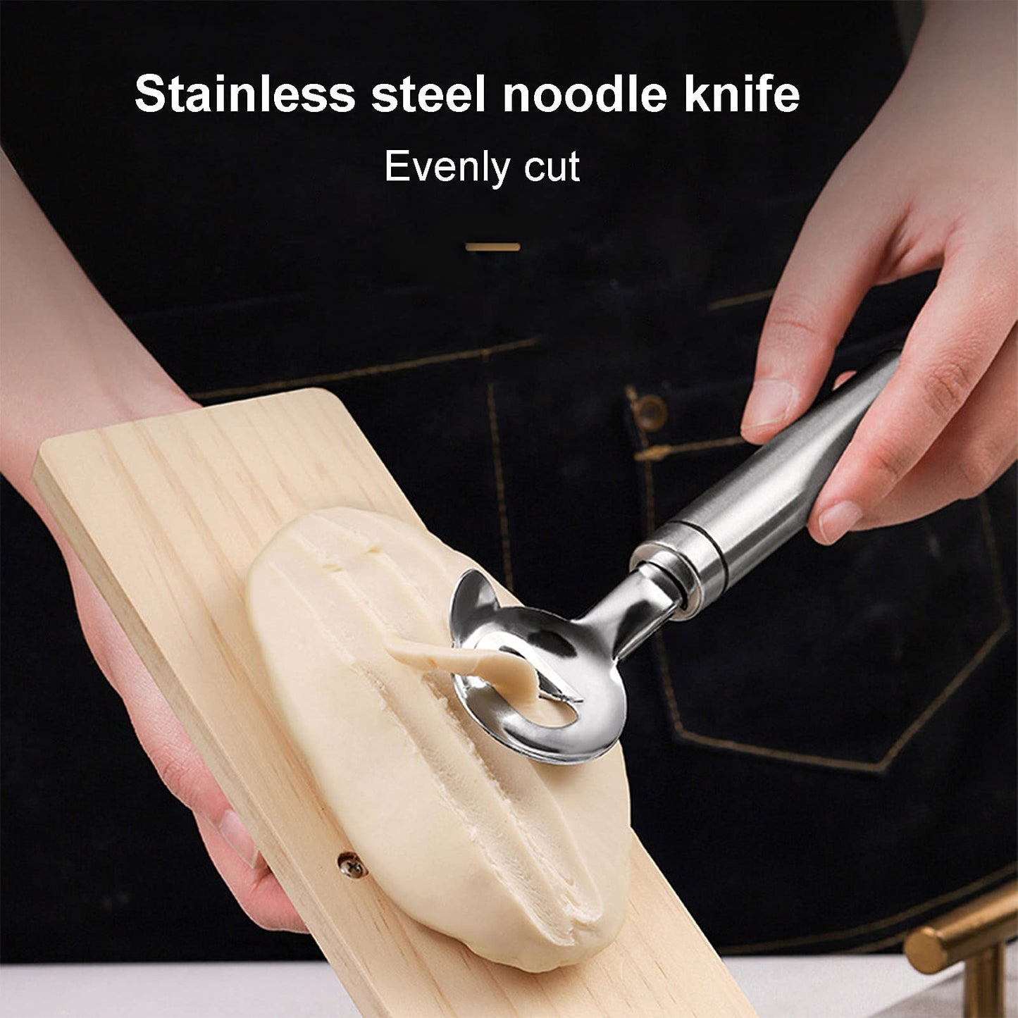 Stainless Steel Peeler - Multi-Function Kitchen Tools, Cactus Peeler, Noodle Cutter & Scoop, Durable & Easy-Grip Handles