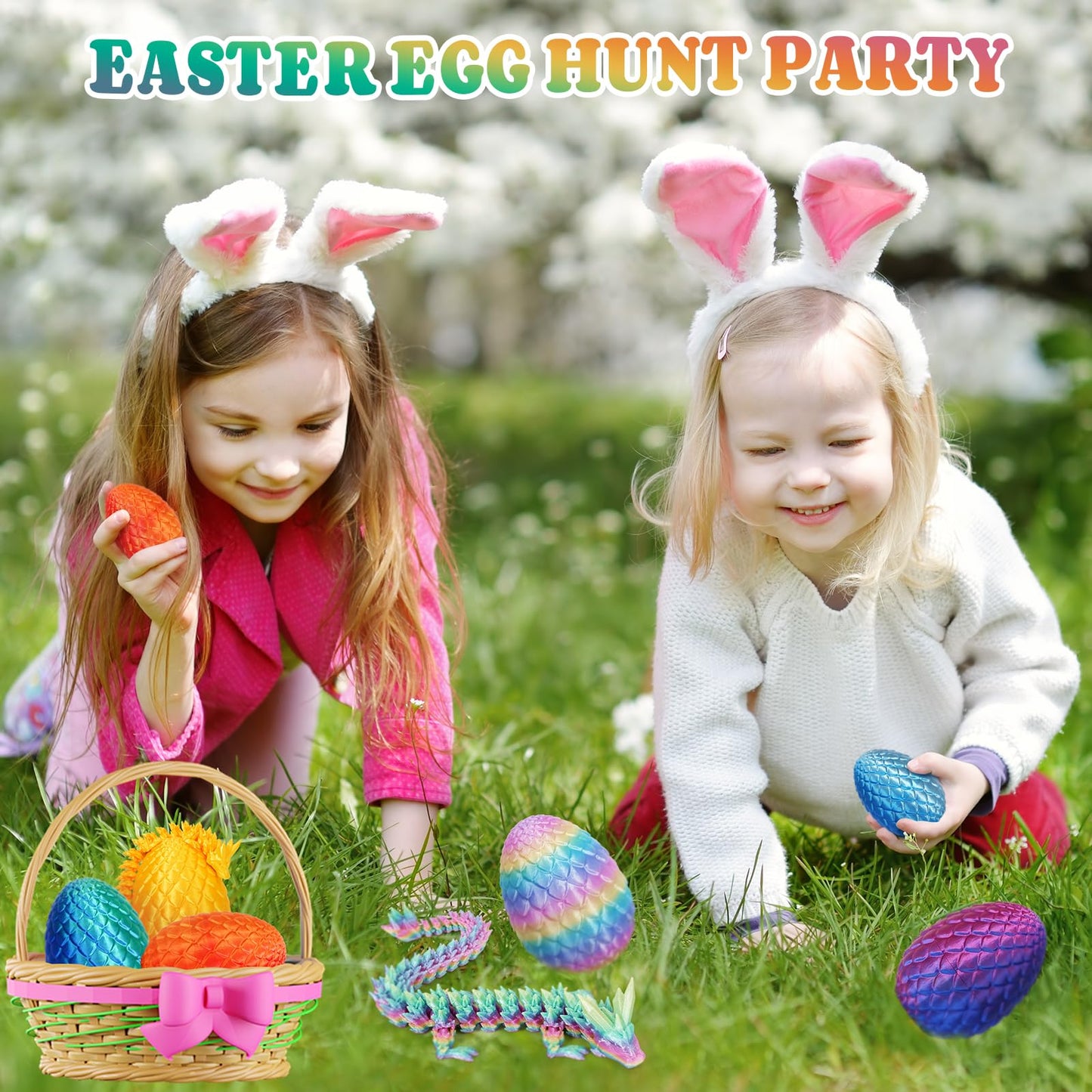 3D Printed Dragon Statue,1Count Vibrant Gradient Design Dragon Egg Ornament, Creative Desktop Decoration for Home Office, Home Decor Gifts