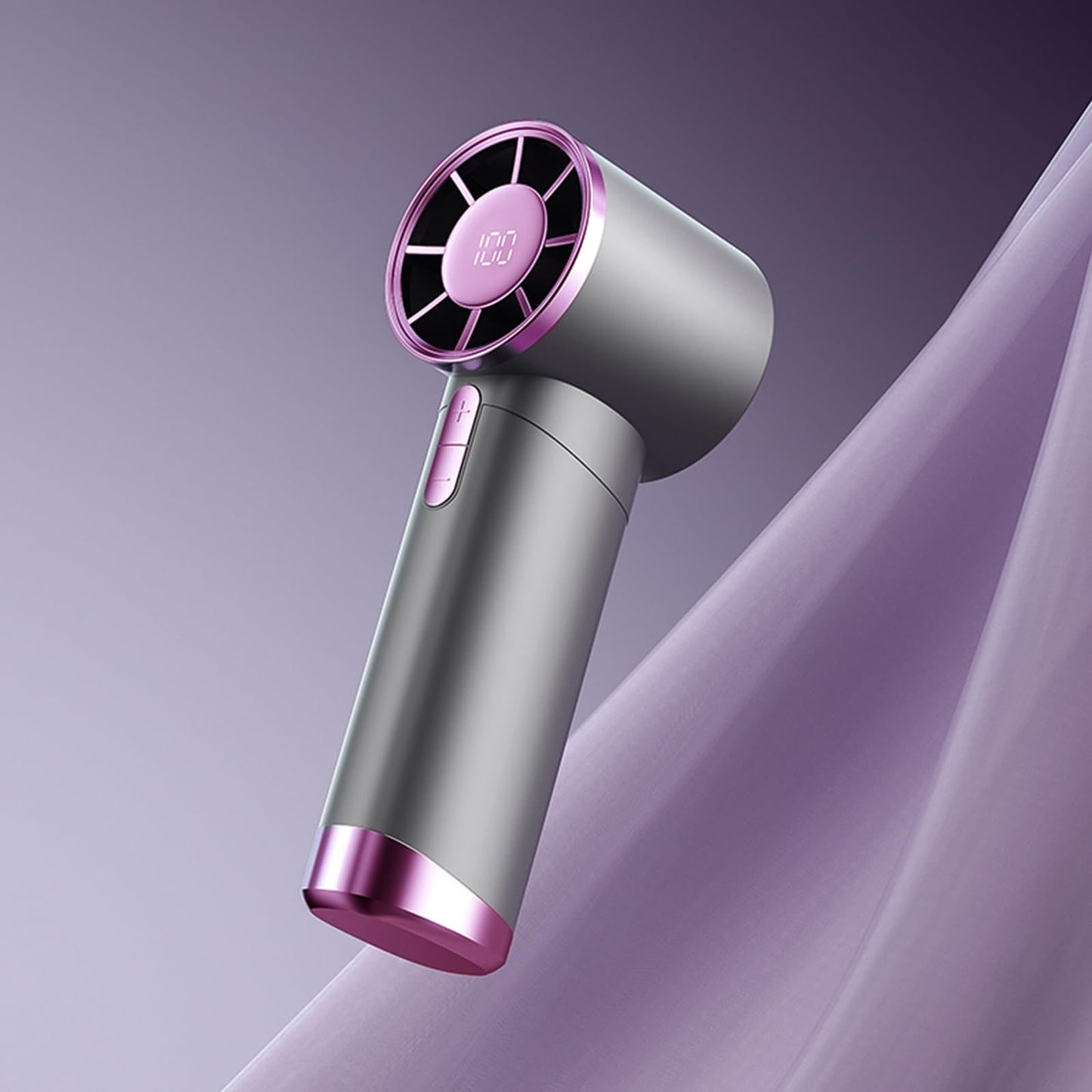 Portable Turbo Cooling Fan:5-in-1,5-Speed Adjust, Quick Cool for Outdoor Activities