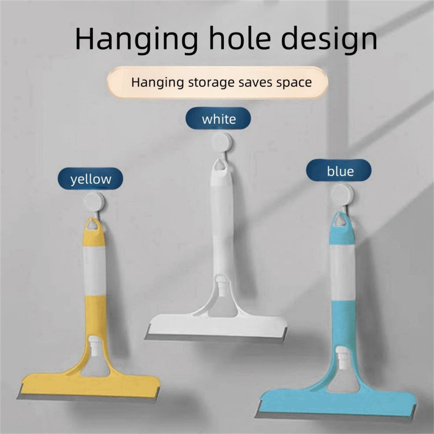 3-in-1 Window Cleaning Hero All-Purpose Squeegee with Spray for Glass & Shower Doors Efficient Cleaning Tool