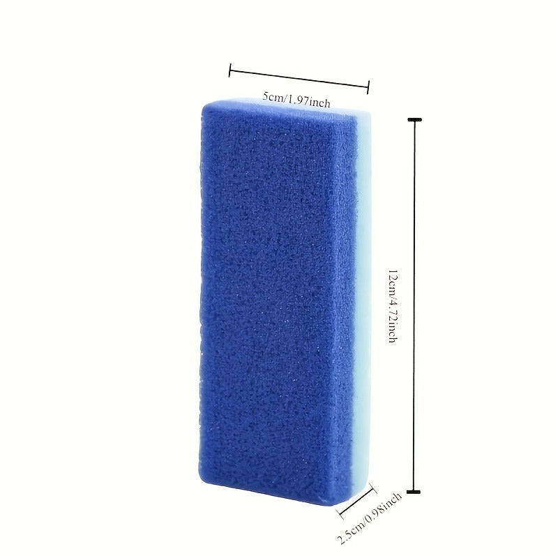 4 Pcs of Foot Pumice Stones and Scrubbers, Durable Exfoliating Pedicure Tools, Home Body - Cleansing Aids for Men and Women