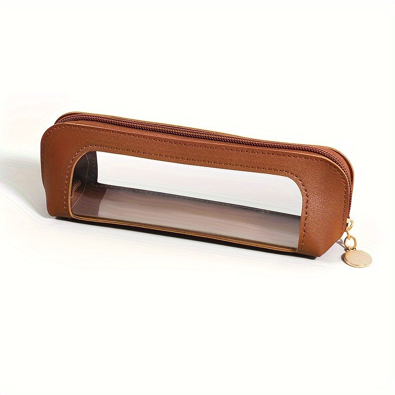 Portable Makeup Brush Bag,Zipper Storage Bag Organizer Pouch, Versatile Storage Stationery,Ideal Travel Companion