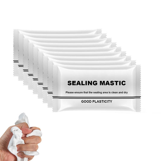 10Count Waterproof Sealant Putty,Quick Mending Mud,Repair Wall Holes,for Drain Connection,Wall Hole,Air Conditioning Hole Waterproof Seal Putty.MirrorZone.