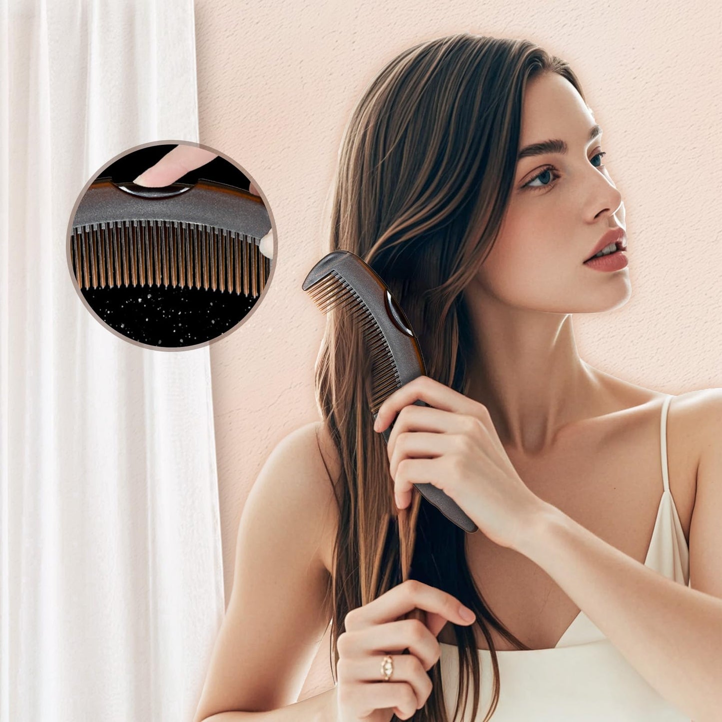 Scalp Massage Comb, Manual & Portable Hair Care Comb, Head Relaxation Massage Tool, Hair Massager, Hair Care Products, Scalp Spa Treatment