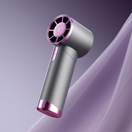 Portable Turbo Cooling Fan:5-in-1,5-Speed Adjust, Quick Cool for Outdoor Activities